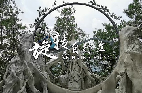 旋轉(zhuǎn)自行車-浙江鵬鳴游樂設備有限公司